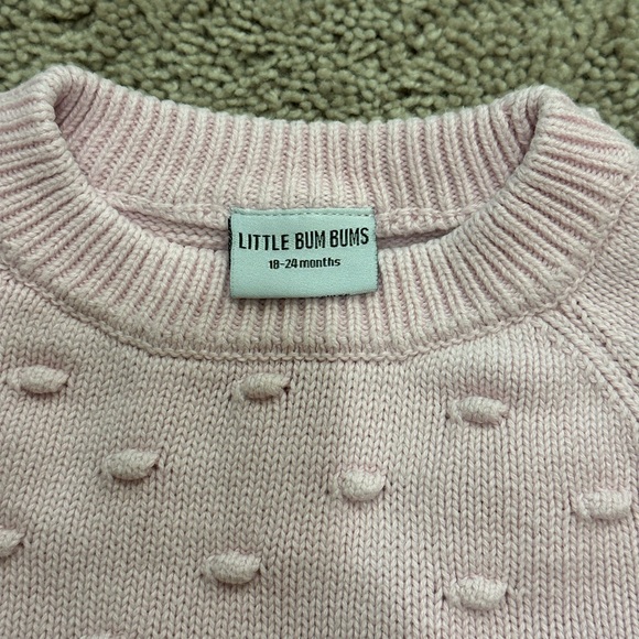 Little Bum Bums Pink Bubble Sweater - Picture 6 of 6